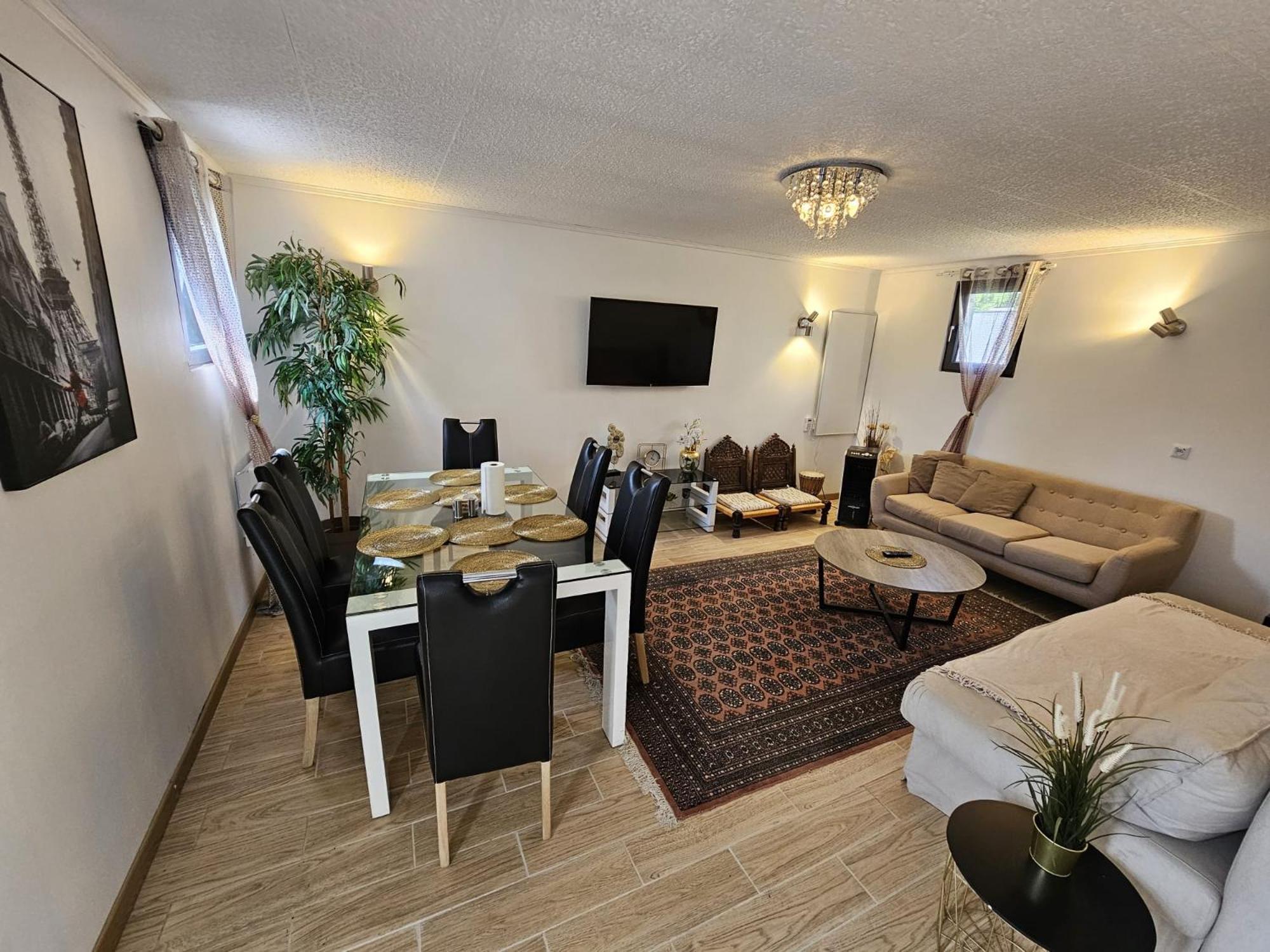 Apartment Spacious T3, Free Parking, Garden, Near Paris